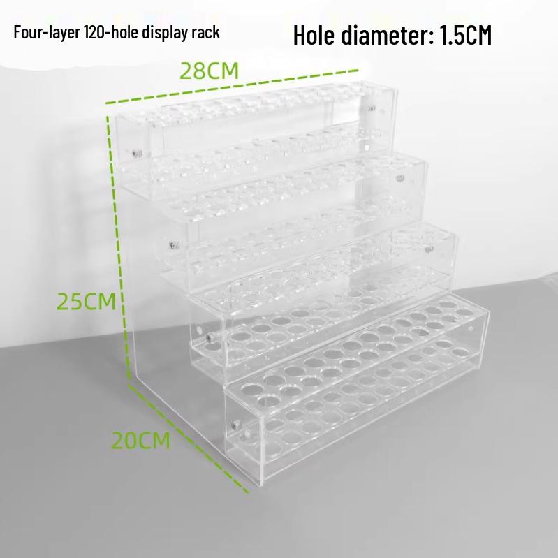 Acrylic Transparent Pen Holder: Large Capacity Desktop Organizer Stand for Stationery Storage and Display.
