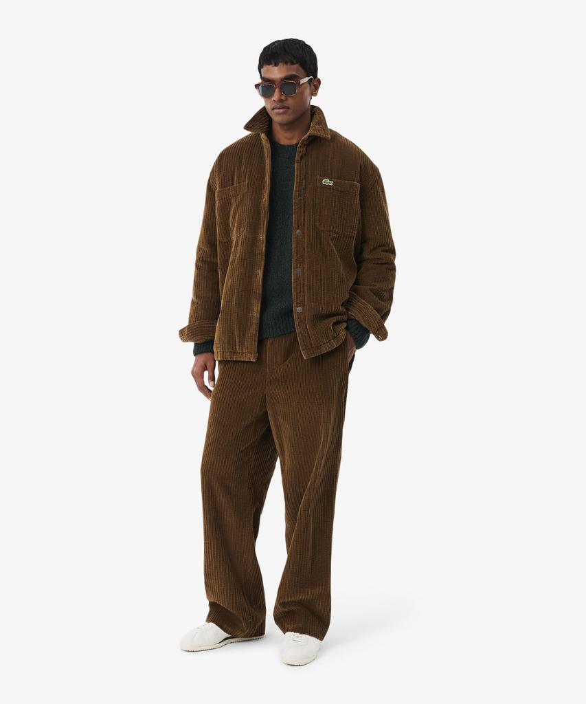 LACOSTE Men'S Braided Crew Neck Pullover Ah8570-56N Uhf