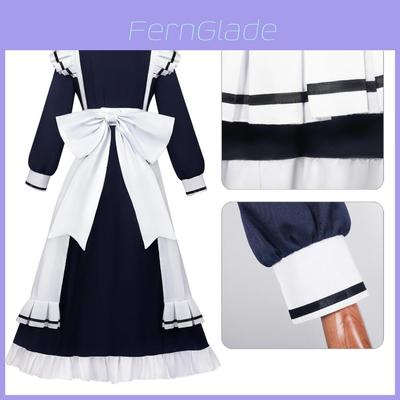 Cafe Stella To Shinigami No Chou Shiki Natsume Cosplay Costume For Girls With Polyester Fabric For Halloween Role Play