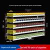 Wall-Mounted Acrylic Cigarette Display with Automatic Pusher