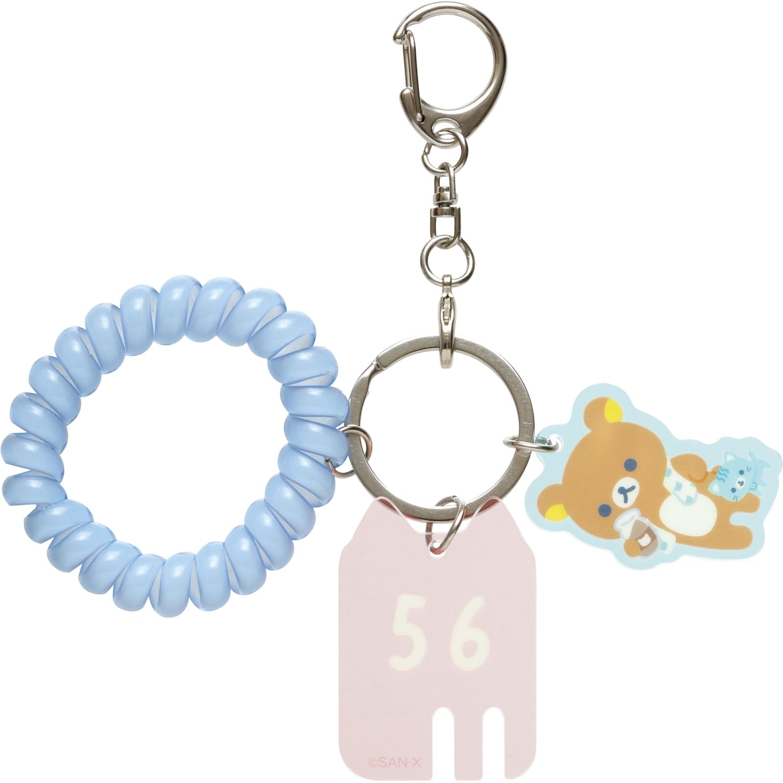 

Rilakkuma Neko no Keychain Rilakkuma 125 x 90 mm AB16601 San-X Neko Yu Approx.