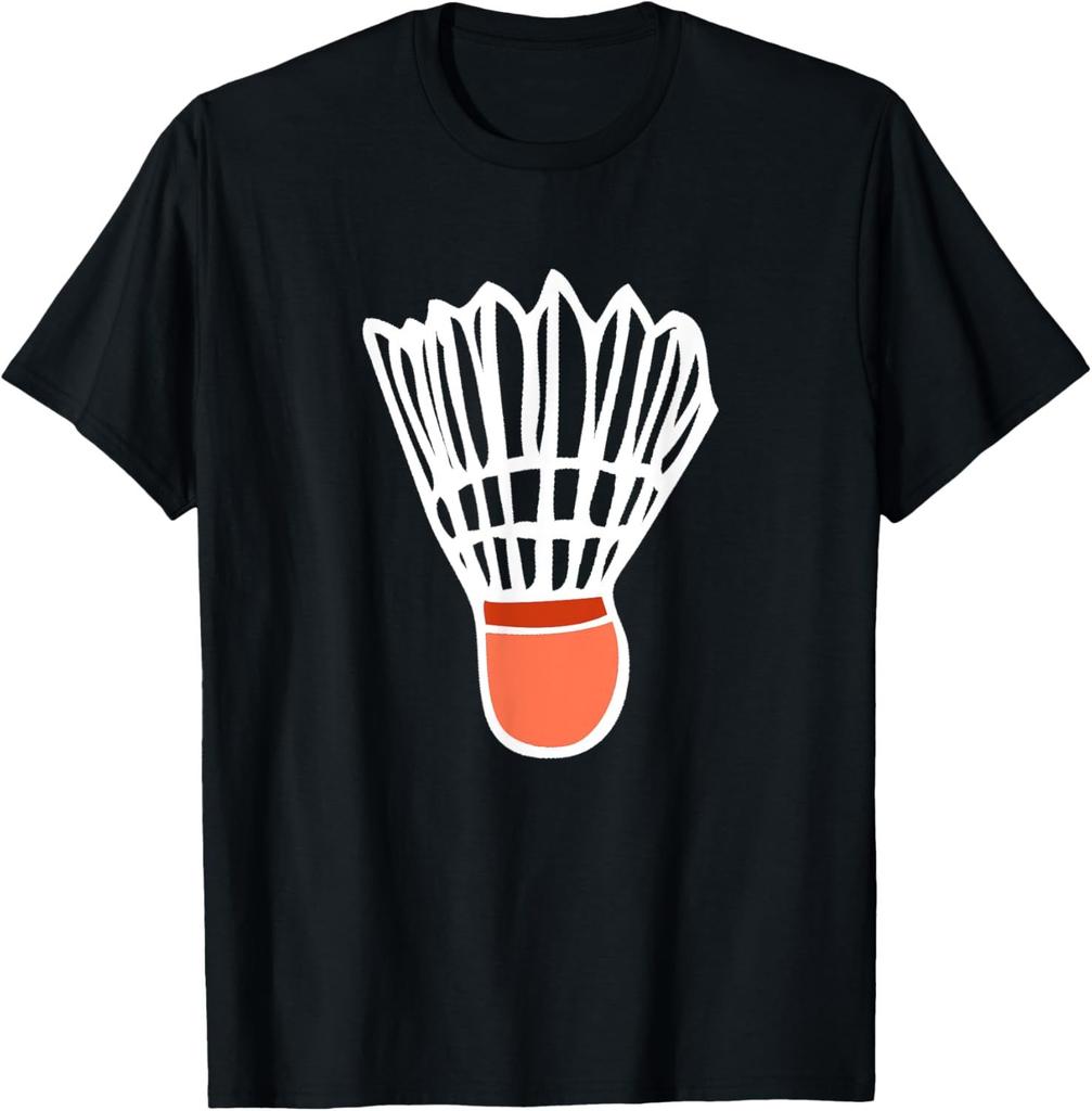 Colorful Shuttlecock Birdie Badminton Player Sports Lover TShirt Cotton Men Clothing Tops Graphic T Shirts Camisetas
