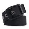 Pin Buckle Men's Belt Outdoor Tactical Nylon Canvas Belt on Both Sides Casual Versatile Trousers Belt