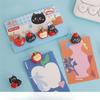Mini Paper Clip Cute Cartoon Cat Paw Bookmark Kawaii Scrapbook Journal Clip Student Stationery Acrylic Clip Office Accessories