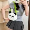 Versatile New Cartoon Panda Plush Handheld Doll Versatile Diagonal Cross Bag