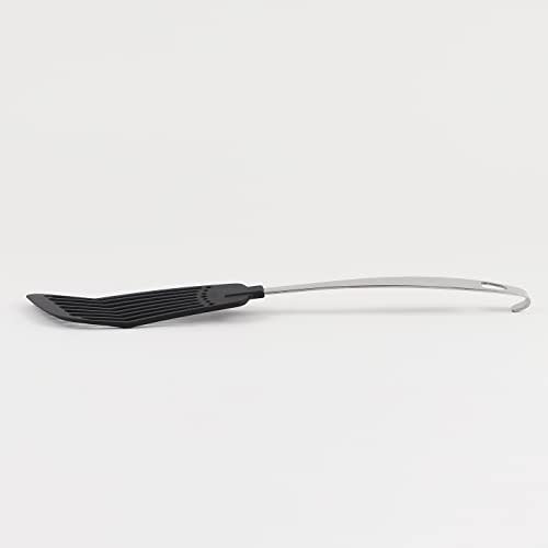 PEARL METAL Silver Nylon Butter Beater, Steele, G-5023, 33.5 x 7.6 x 2 cm