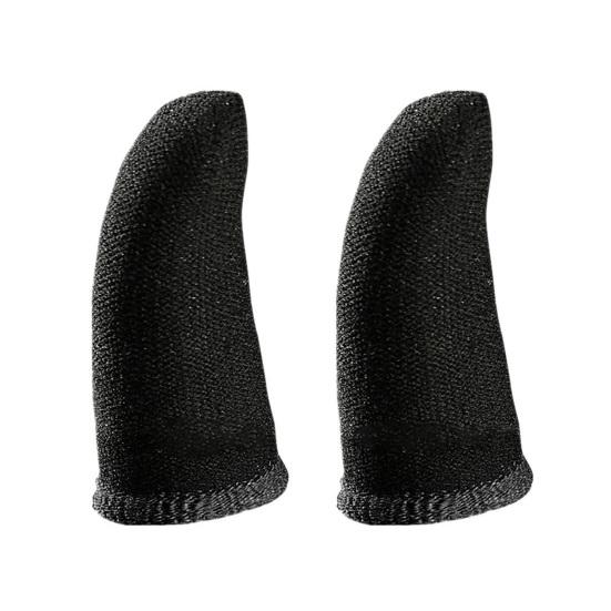 

Gaming Finger Gloves Touch Screen Anti-pilling Lightweight Washable Dense Fabric High Elasticity Sensitive Breathable Conductive Gaming Gloves for 1