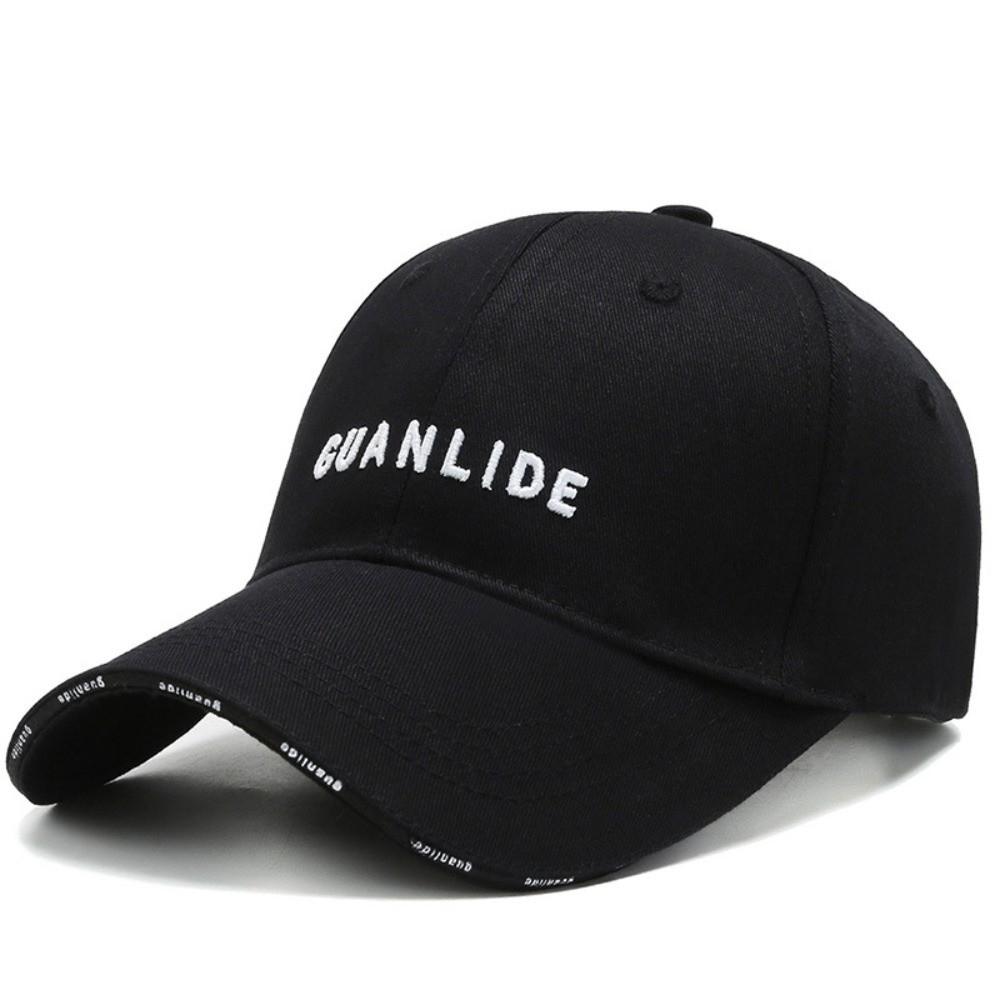 New Adjustable Baseball Cap Breathable Soft Top Peaked Cap Embroidered Design Wide Brim Cap for Spring Summer Season