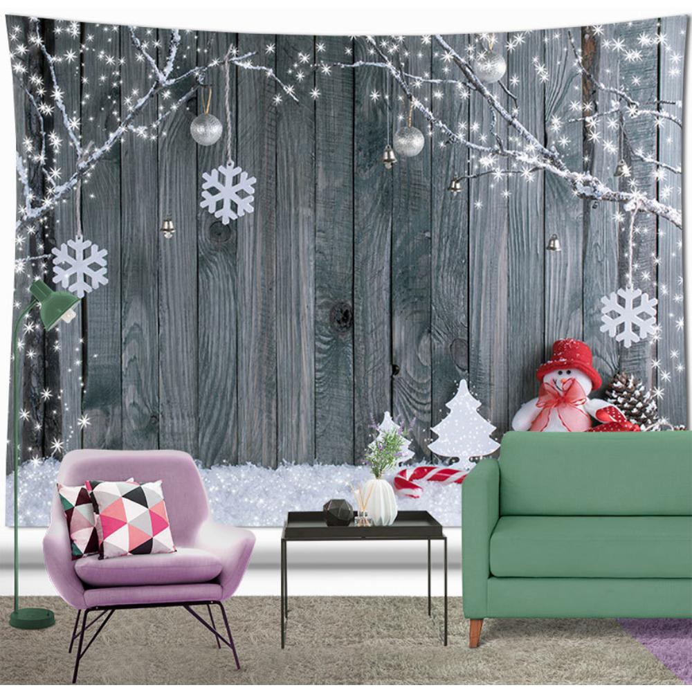 Рождественский гобелен Гобелен для спальни Гобелен для гостиной Абразивная ткань 210*150cm — фото 4