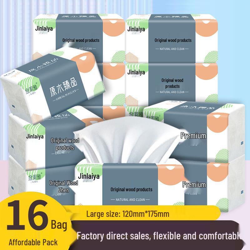 420-Pack Large Facial Tissue & Paper Towel Family Set