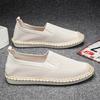 Summer New Fisherman Shoes Fly Woven Mesh Breathable Anti-odor Cloth Shoes Lazy Casual Shoes