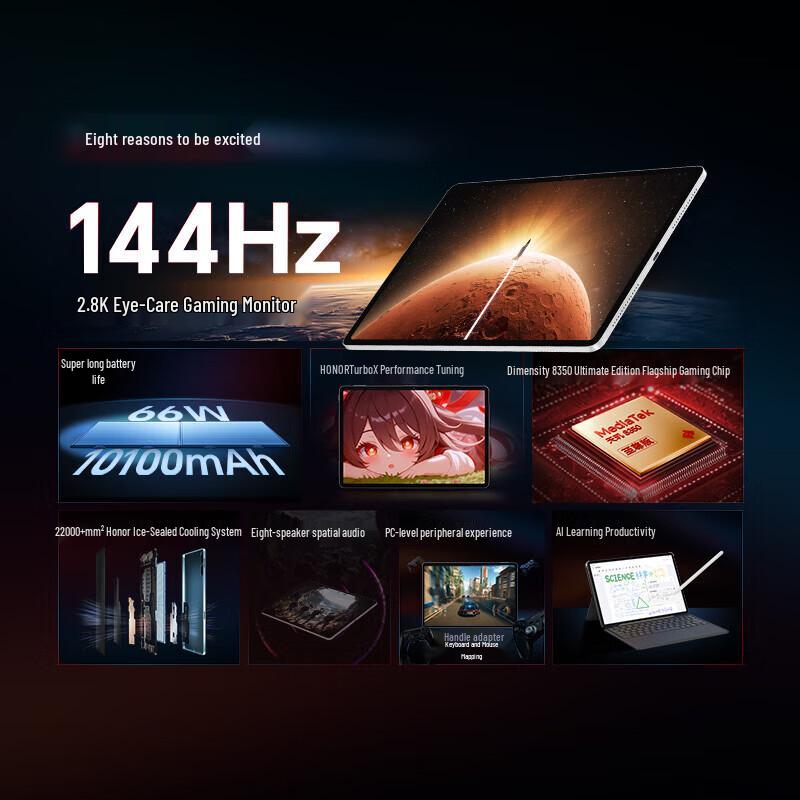 

Honor Pad GT 11.5-inch Tablet (CN version)