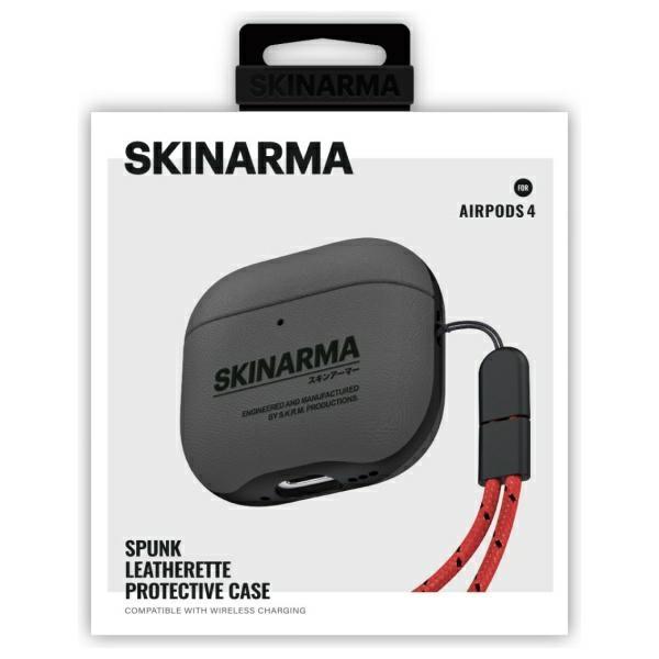 Skinarma Etui Spunk Airpods 4            Zielony/Pewter Green