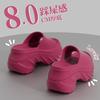 Thick-soled slippers women's summer height increase indoor home versatile outer wear non-slip muffin bottom cool slippers women