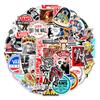 50 New Styles of Thousands of Silk Graffiti Stickers, Car Mobile Phone Computer Skateboard Decoration Stickers, Waterproof