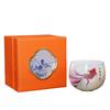 Jiongtai Hui Dehua porcelain teacup is like a duck to water, new Chinese semi-handmade master cup ceramic tea cup business gift