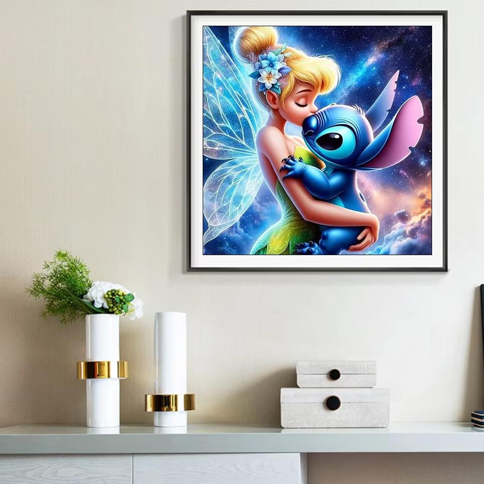 Diamond Mosaic Elf Painting Stitch Cross Stitch Picture Rhinestones Embroidery Cartoon Full Round New Arrival Handicraft