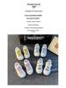 2025 Spring/Autumn Thick-Soled Boys' and Girls' Fashion Casual Versatile White Skate Shoes for Kids