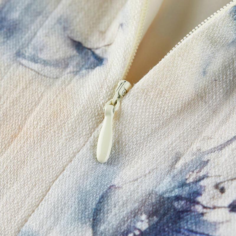 Women's Chinese Style Ink Print Qipao Dress