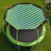 6/8/10/12/14/15/16-Feet Trampoline Sunshade Cover UV Resistant Waterproof Weather-resistant Outdoor 6-12 Poles Trampoline Canopy Sun Protection Top