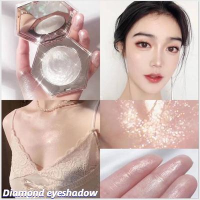 Diamond Highlighter Pearl Matte Setting Powder Concealer Contorting Tray Naturalnie wybielający rozjaśniający Kontrola nad nadmiarem sebum długotrwały makijaż dla kobiet