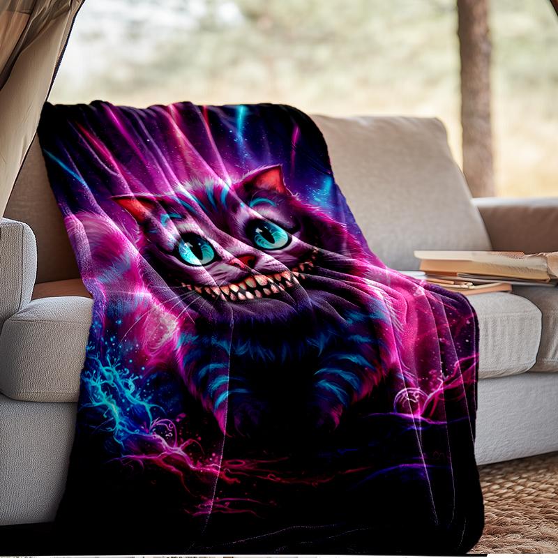 WonderlCat Fantasy Blanket Lightweight Ideal Bedding Blanket Perfect for Travel, Camping, Living Rooms, Offices, Sofas, Fan Christmas Gift