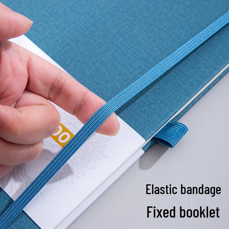 A5 Custom Logo Notebook: Sleek Blank Book for Students or Business Use