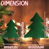 Christmas Throw Pillows Tree Plush Pillows Decorative Cushion Back Cushion Christmas Decorations for Holiday Living Room Sofa