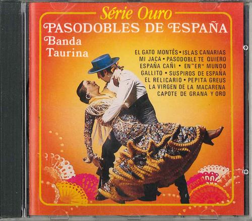 

CD BANDA TAURINA - Pasodobles De Espana SO3004 MOVIEPLAY 1991 Portugal Latin Used