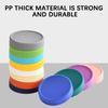 12pcs Mason-Jar Plastic Lids 70mm/86mm Multicolor Compatible Ball Kerr Brands Reusable Leak-proof Sealing Silicone Lids Kitchen