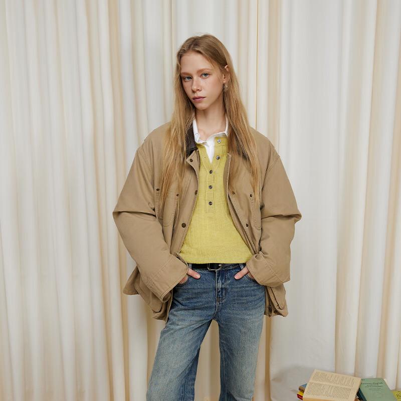 GREEN BELT Women's Premium Wool Blend Slim-Fit Knit Top