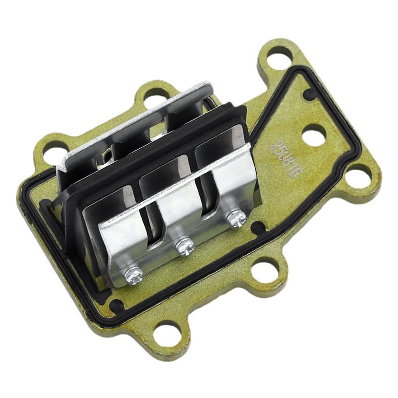 Metal Intake Valve Component 6E8-13610-0 for Yamaha 2 Stroke 15HP Outboard Motor Marine Engine Parts