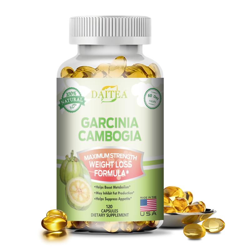 Garcinia Cambogia Extract Dietary Supplement, With Potassium, 120 Softgels Per Bottle 120 Capsules