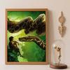 Diamond Painting Full of Diamonds 5D Python Diamond Art Home Decoration Creative Handicrafts