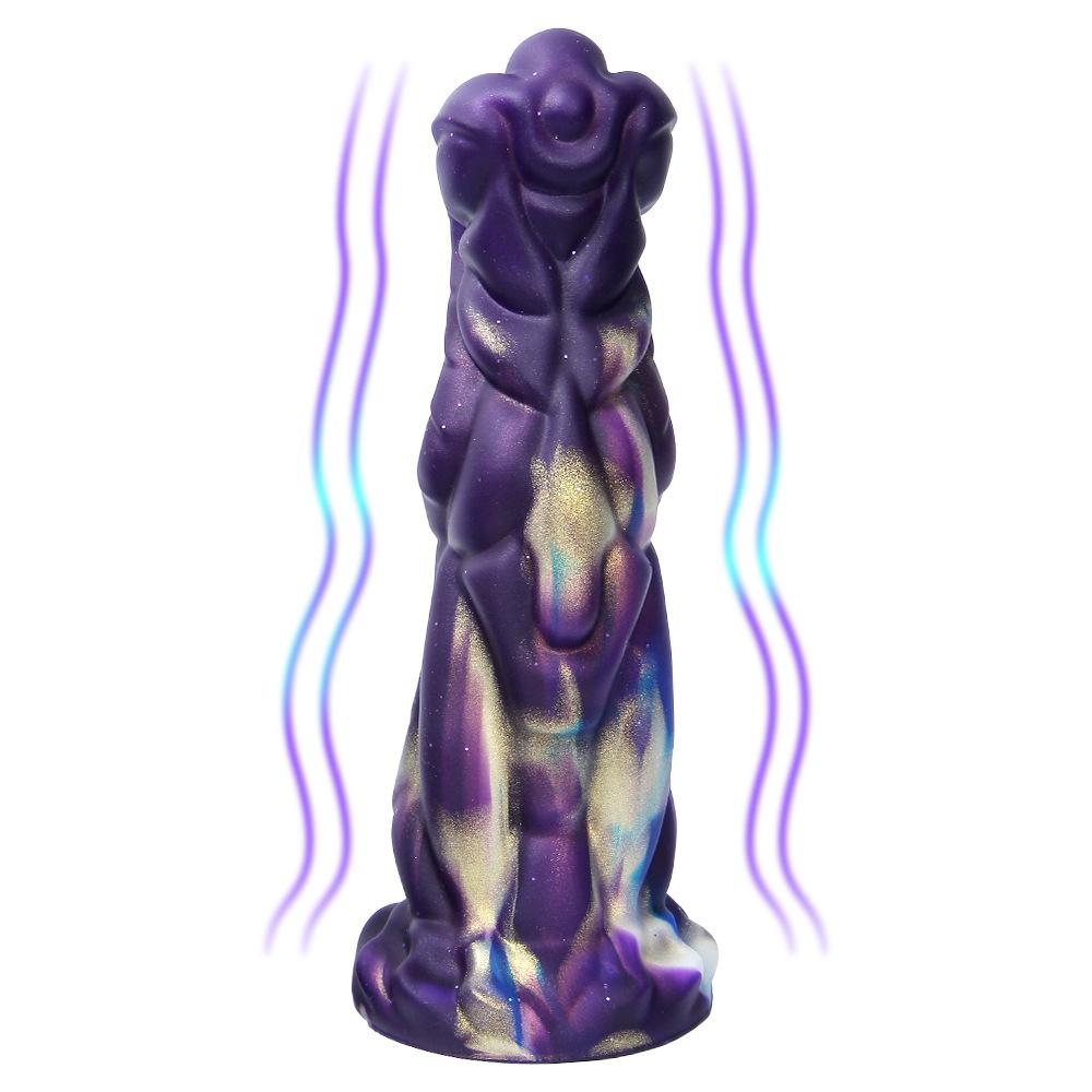 Liquid Silicone Anal Plug  Thick And Large  Shaped Dildo SM Masturbator  Adult Sex Toy