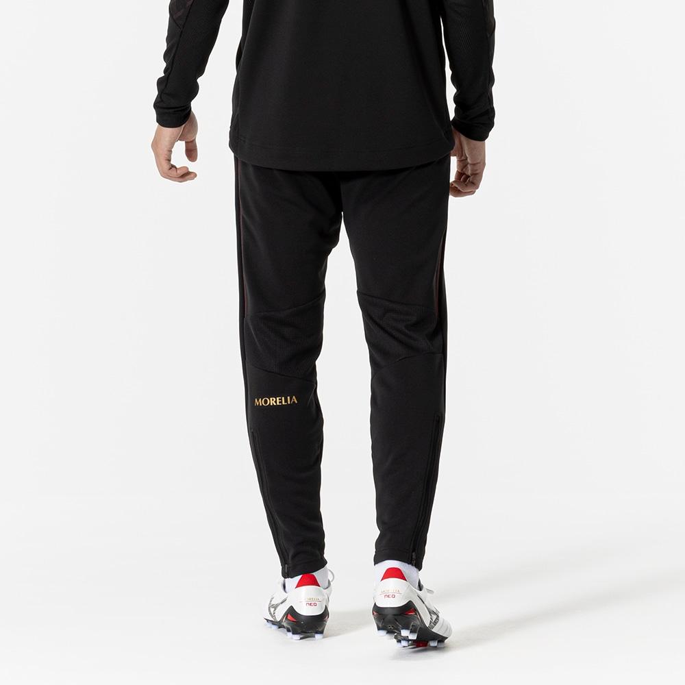 Mizuno Letter Logo Elastic Casual Pants Unisex Pants Black P2MDB005