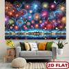 2D City Skyline Fireworks Backdrop for New Year & Holiday Photoshoot
