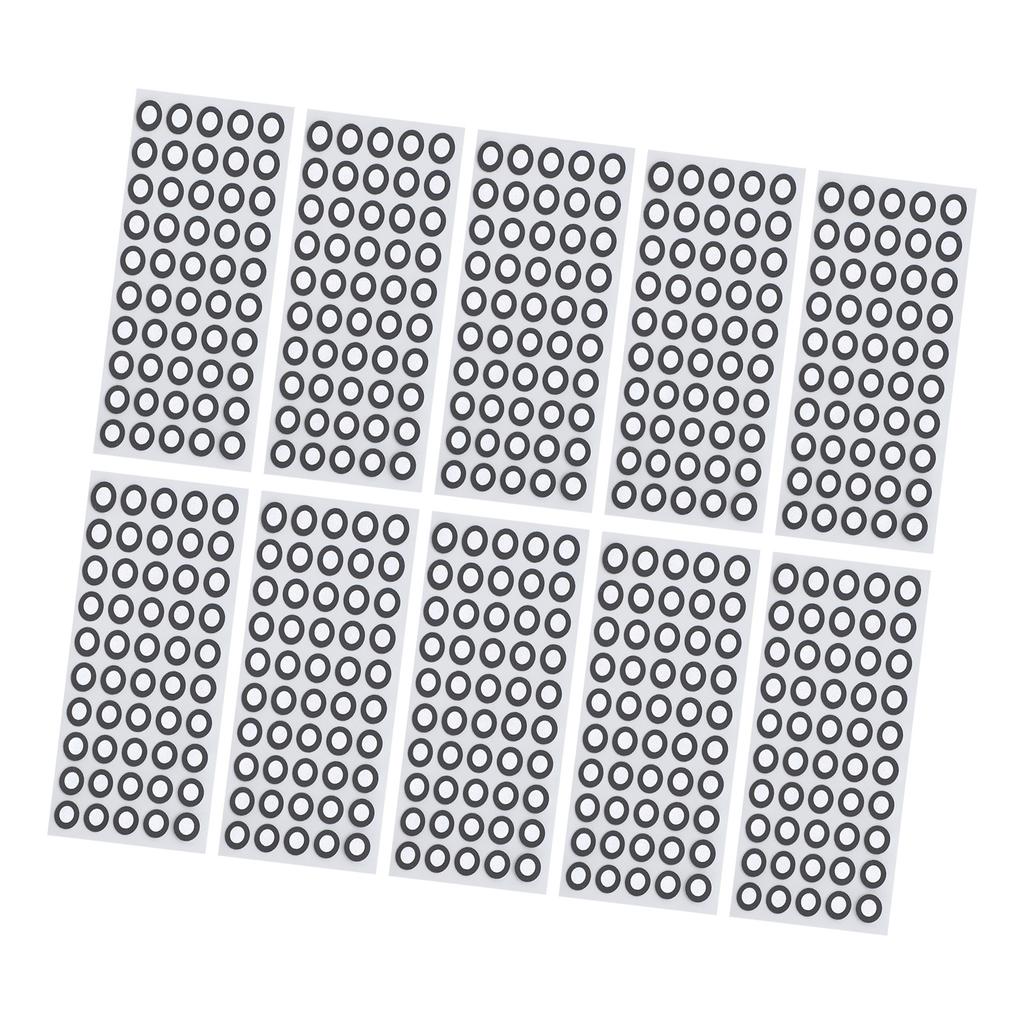 1000 Pcs 3D Scanning Marker ID 6mm OD 10mm High Reflection Strong Adhesion 3D Tracking Dot Reference