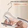 Non-Slip, Non-Marking Drying Rack Hangers - 80 Pack, Short-Neck, Anti-Shoulder Angle Hangers for Clothing