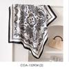 European and American silk scarves retro-printed paisley pattern 71 square scarf bag head versatile scarf