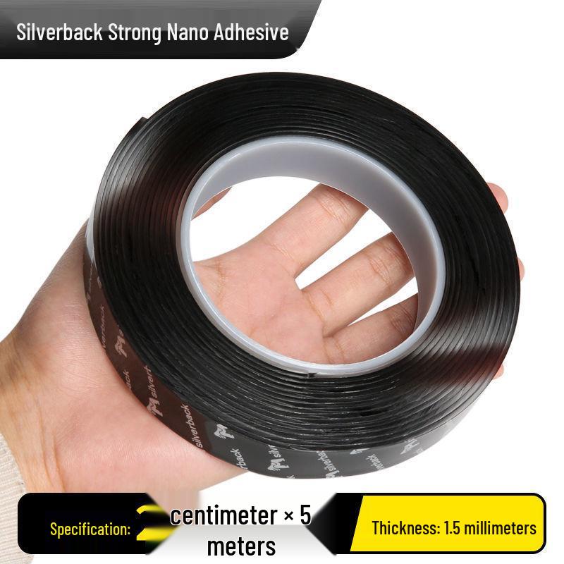 High Strength Nano Double-Sided Tape: Strong Adhesion, Heat Resistant, No-Trace Wall Application