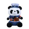 Camouflage Police Panda Doll Sea, Land and Air Police Doll Plush Toy Warrior Panda Souvenir Gift