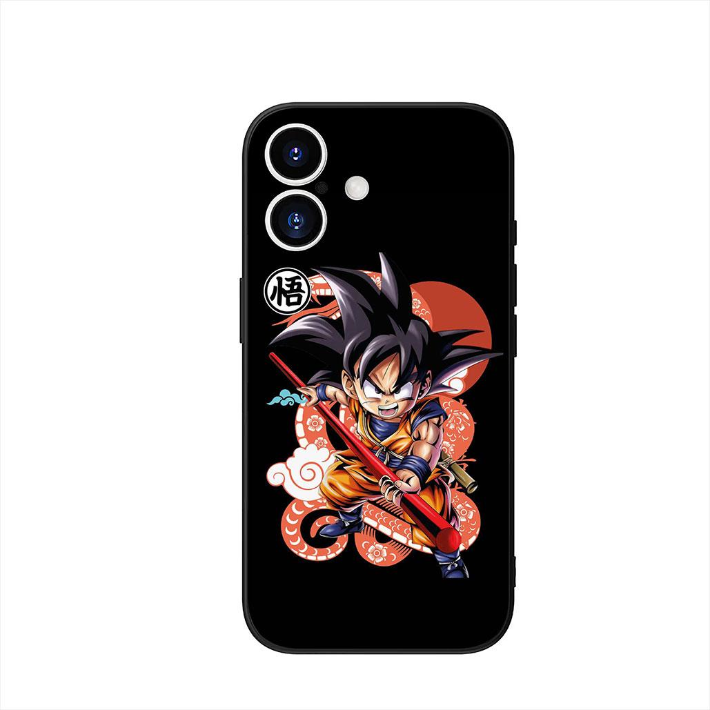 

Son Dragon Gokus Balls Z Phone Cover Case for Apple iPhone 16 15 14 Plus 13 12 Mini 17 Pro Max + 16E Air 16+ ProMax Casing iPhone Air