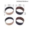 4 Stück Motorrad Gabelbuchse Universal 41mm 43mm 47mm 48mm 49mm Äußere Führungsschienen Oben Unten Vorderer Stoßdämpfer Federung Reparaturteile