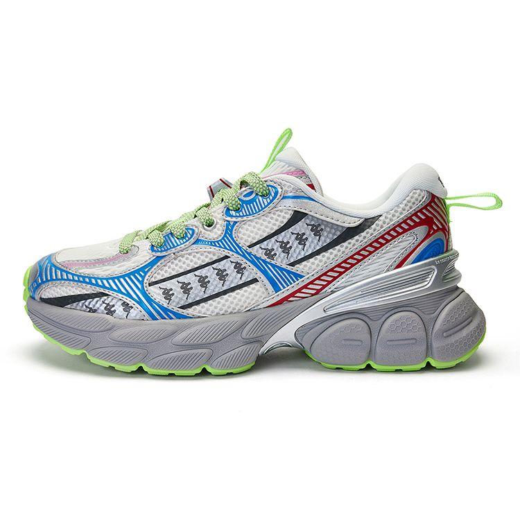 Kappa Back To Back Millennium Style Retro Sports Color Block Classic Logo Casual Comfortable Low Top Dad Shoes Unisex sneaker K0EX5MC44-012B
