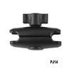 For Motorcycle Handlebar Bracket Universal 25mm Ball Head Base M8 M10 Threaded Adapter Fit Mirror Mount Phone Holder GPS