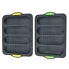 Silicone Cuisson Sandwich pain gâteau Poêle Anti-adhésive démoulage facile ménage silicone alimentaire cuisson petit-déjeuner thé de l'après-midi Formes Moule