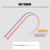 Simulated Mouse Tail Long Tail Cat Toy Stick Silicone Pet Products Pet Interactive Interactive Cat Teaser
