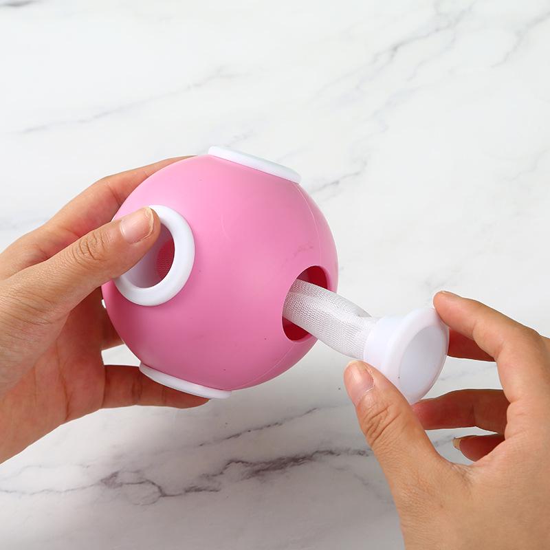 Silicone Laundry Lint Catcher and Stain Removal Ball - Anti-Tangle Clothes Cleaning and Care Ball.