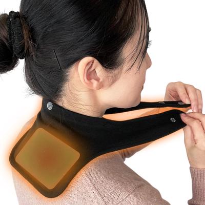 Ocieplacz na szyję na zimną szyję i zawiera wkład rozgrzewający Regulowany Ogrzewa szyję i zimną pogodę Ciepły przedmiot [MONTAŻ] Ramiona, Kieszeń, Rozmiar, Ramiona,